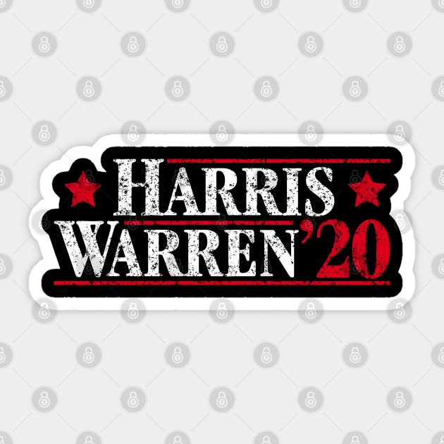 Kamala Harris and Elizabeth Warren on the one ticket? Sticker by YourGoods